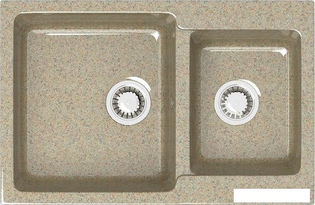 Кухонная мойка MARRBAXX Карельский камень модель 191/Q5 (песочный)- фото