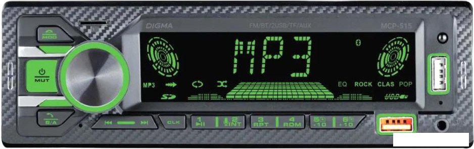 USB-магнитола Digma MCP-515- фото