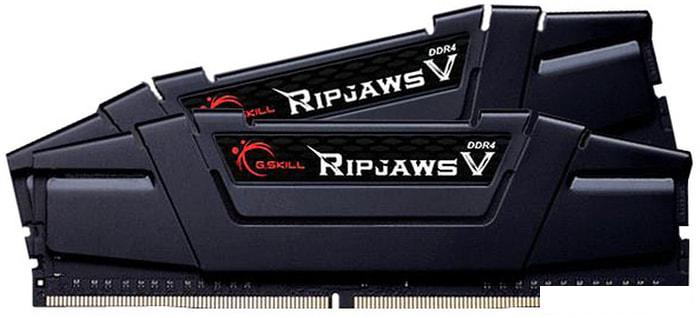 Оперативная память G.Skill Ripjaws V 2x32GB DDR4 PC4-28800 F4-3600C18D-64GVK- фото