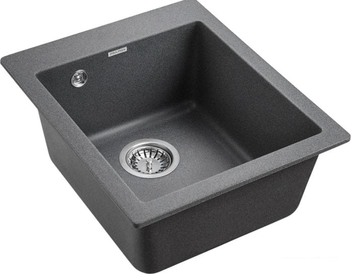 Кухонная мойка Paulmark Leer PM104249-DG- фото2