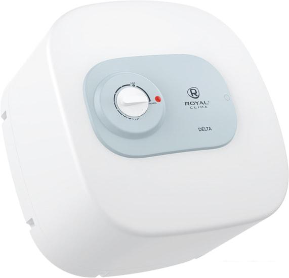 Накопительный электрический водонагреватель под мойку Royal Clima Delta RWH-D10-FEU- фото2