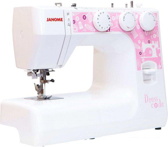 Электромеханическая швейная машина Janome Dresscode- фото