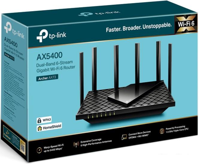 Wi-Fi роутер TP-Link Archer AX73- фото4
