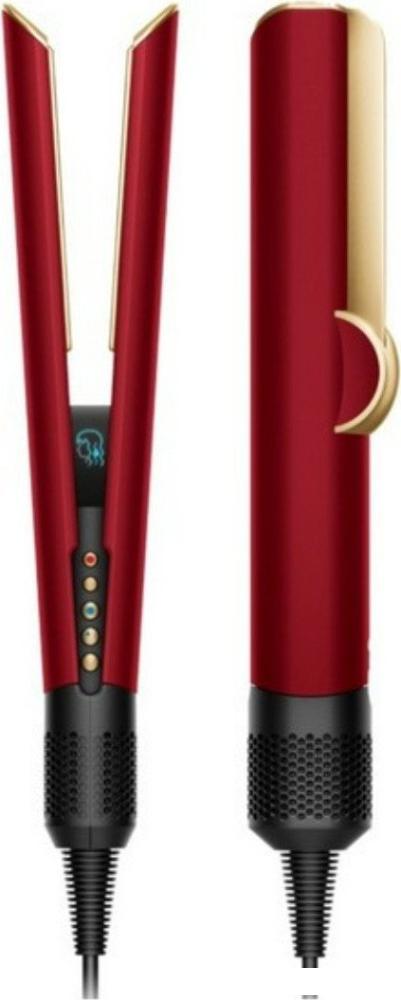 Выпрямитель Dyson Airstrait (евровилка, красный бархат/золотой)- фото2
