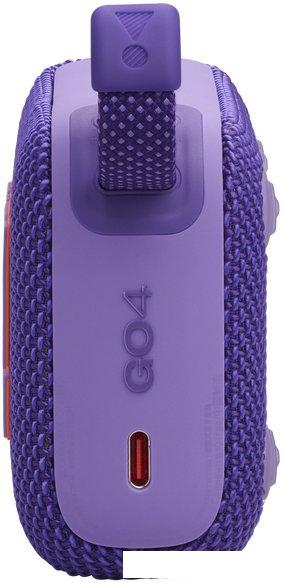 Беспроводная колонка JBL Go 4 (фиолетовый)- фото4
