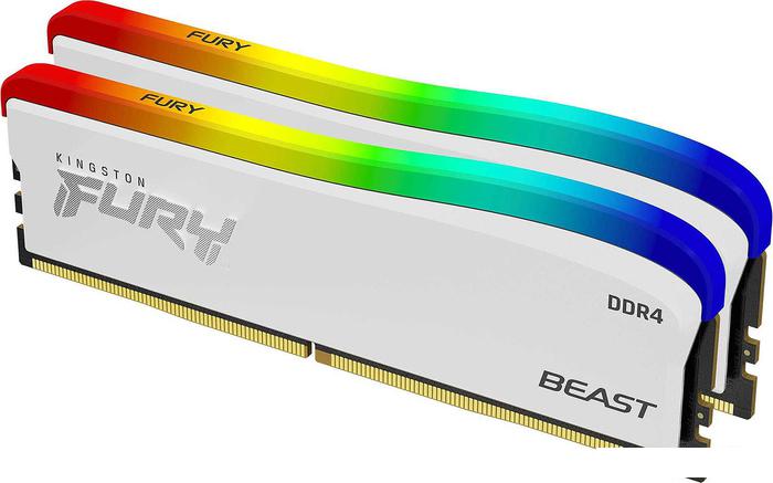 Оперативная память Kingston FURY Beast RGB SE 2x8ГБ DDR4 3600 МГц KF436C17BWAK2/16