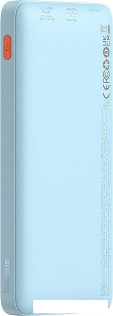 Внешний аккумулятор Baseus Airpow Fast Charge Power Bank 20W 10000mAh (голубой)- фото4