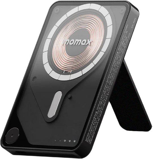Внешний аккумулятор Momax 1-Power X Pro Magnetic Built-In USB-C IP131 5000mAh (черный)- фото