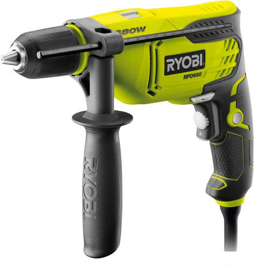 Ударная дрель Ryobi RPD680-K- фото