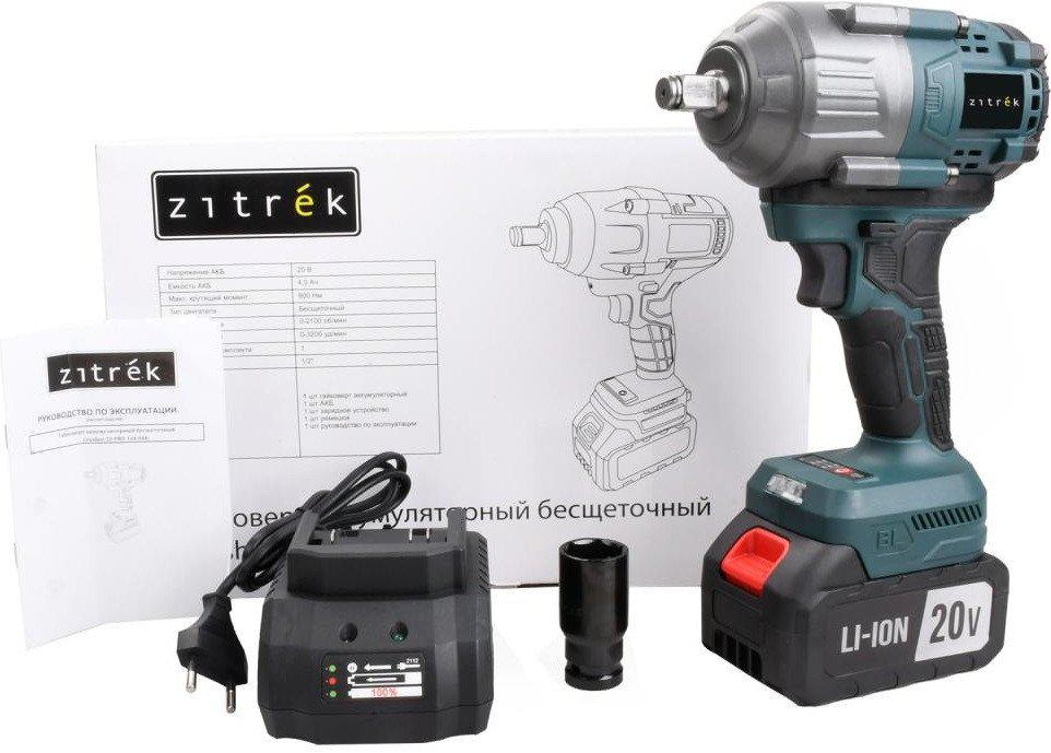 Гайковерт Zitrek Crusher 20 PRO 085-1019 (с 1-им АКБ)
