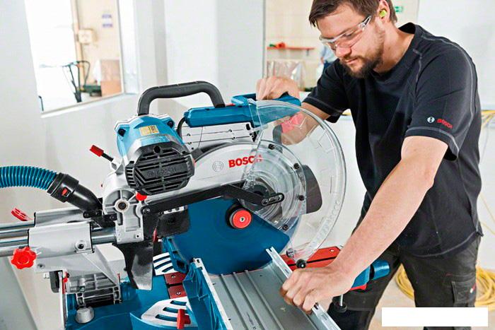 Дисковая пила Bosch GCM 12 SDE Professional [0601B23100]- фото2