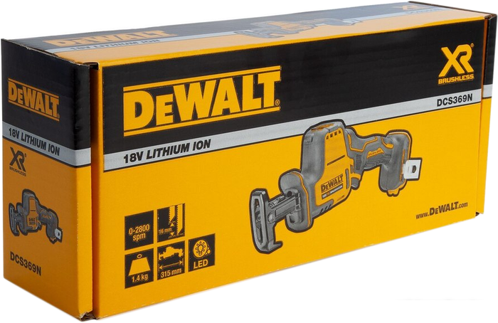 Сабельная пила DeWalt DCS369N-XJ (без АКБ)- фото4