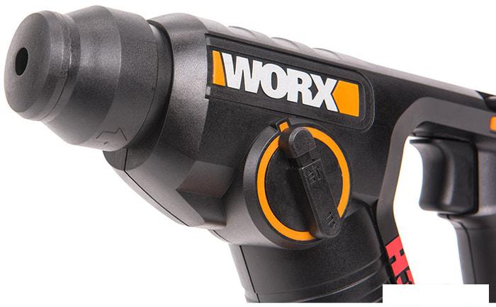 Перфоратор Worx WX394.3 (с 1-м АКБ, кейс)- фото4