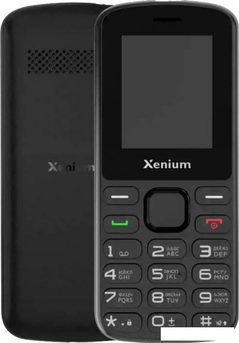 Кнопочный телефон Philips Xenium X170 (черный)- фото