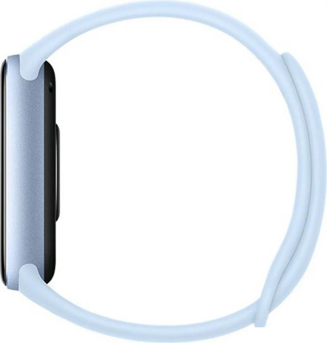Фитнес-браслет Xiaomi Smart Band 9 (голубой, с голубым силиконовым ремешком, международная версия)- фото4