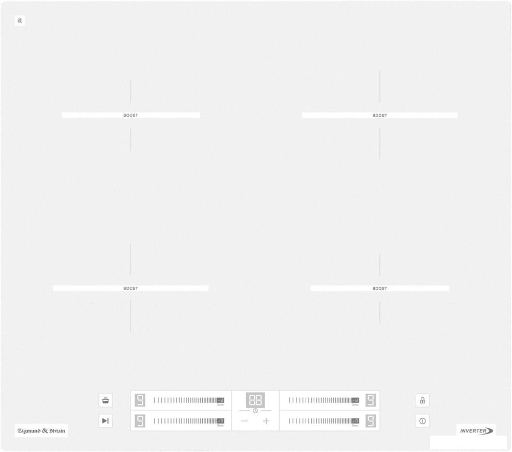 Варочная панель Zigmund & Shtain CI 23.6 W