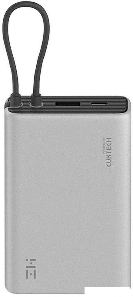 Внешний аккумулятор ZMI P17 10000mAh (серый, китайская версия)- фото