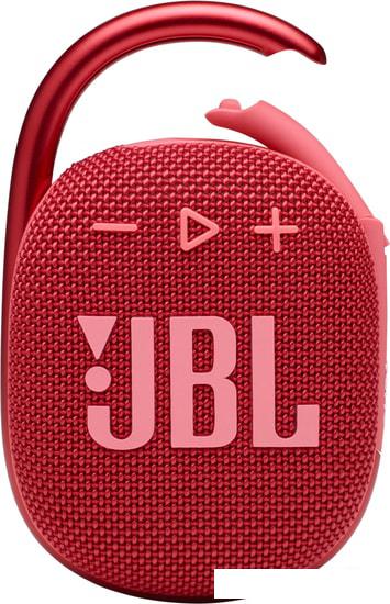 Беспроводная колонка JBL Clip 4 (красный)- фото2