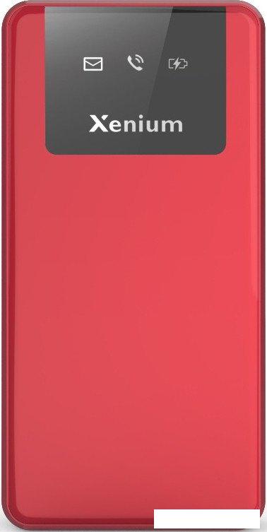 Кнопочный телефон Xenium X600 (красный)- фото2