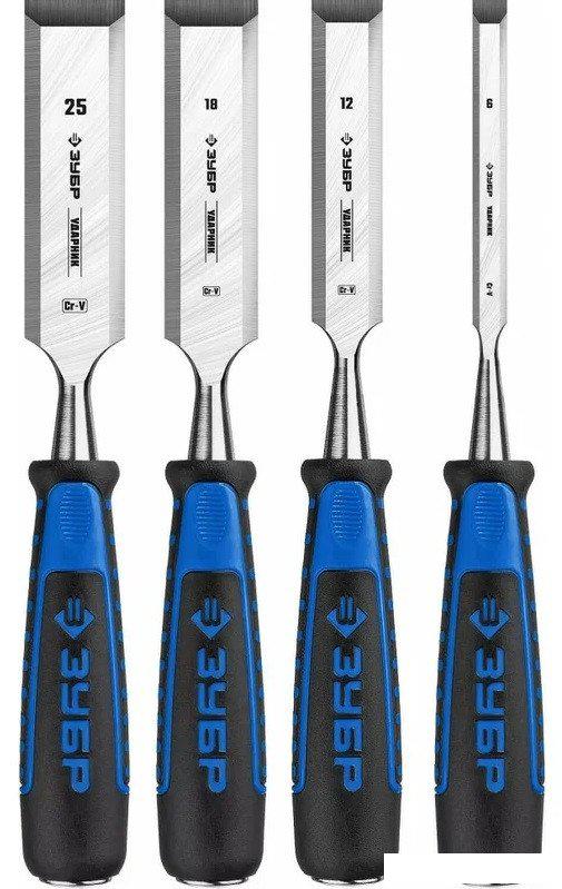 Набор стамесок Зубр 18097-H4 (4 предмета)- фото