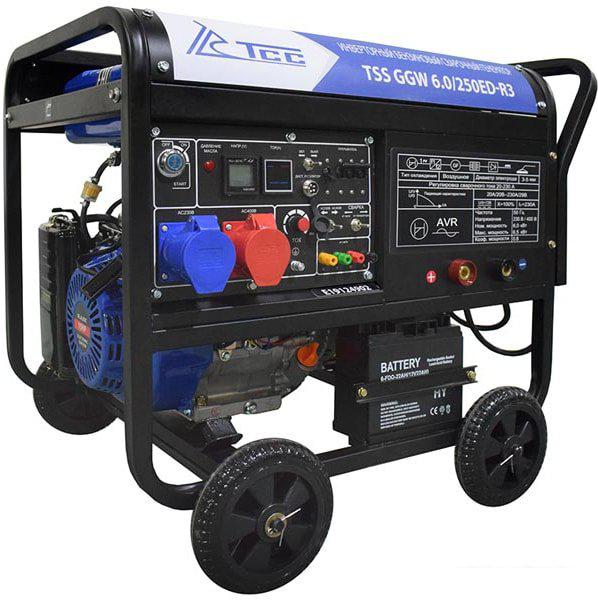 Бензиновый генератор ТСС GGW 6.0/250ED-R3- фото2