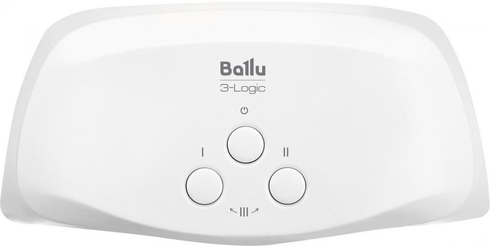 Проточный электрический водонагреватель кран+душ Ballu 3-Logic TS 5.5 кВт (кран+душ)- фото2