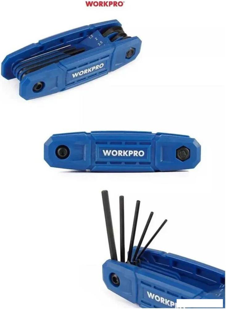 Набор ключей Workpro WP222031 (8 предметов)