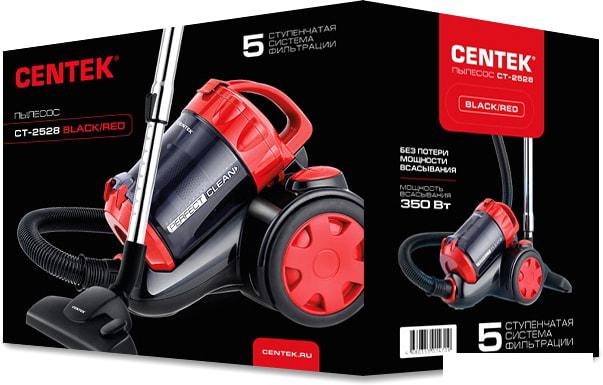 Пылесос CENTEK CT-2528 (черный/красный)- фото4