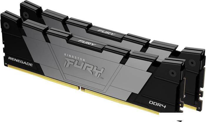 Оперативная память Kingston FURY Renegade 2x8ГБ DDR4 4000МГц KF440C19RB2K2/16- фото