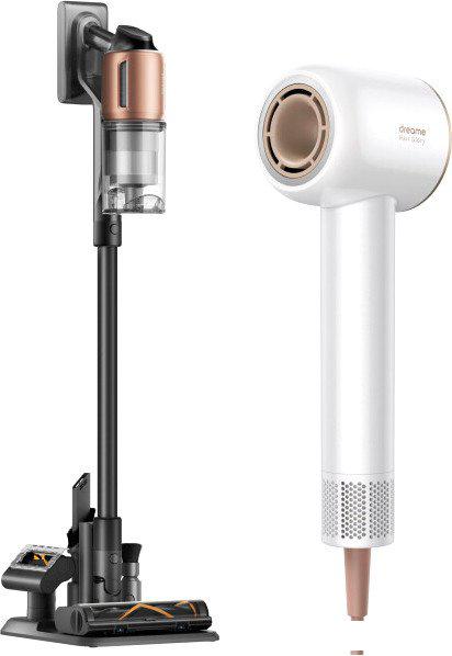 Пылесос Dreame Cordless Vacuum Cleaner Z20 VZV16A + Фен Dreame hairdryer Glory White AHD6A-WH (евровилка)- фото