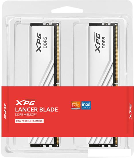 Оперативная память ADATA XPG Lancer Blade 2x16ГБ DDR5 6000 МГц AX5U6000C3016G-DTLABWH- фото4