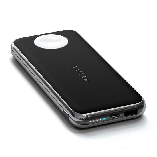 Внешний аккумулятор Satechi Quatro Wireless 10000 mAh- фото2