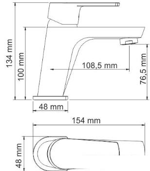 Смеситель Wasserkraft Dill 6103- фото3