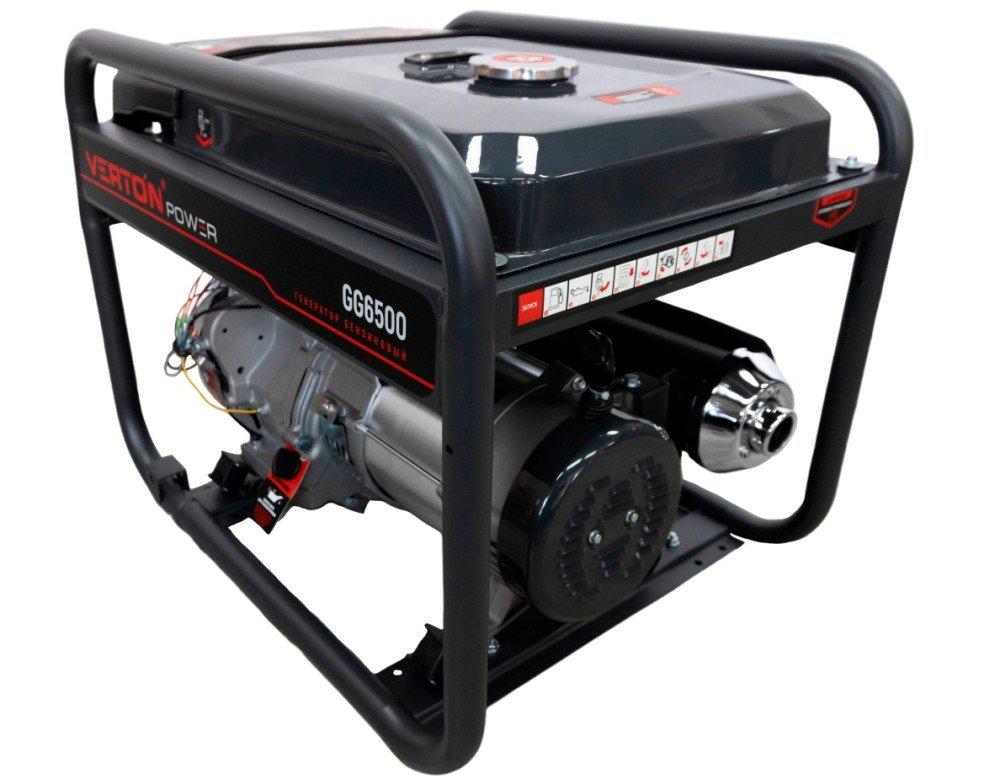 Бензиновый генератор Verton Power GG6500- фото4