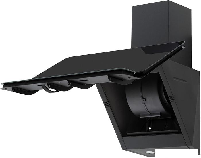 Кухонная вытяжка Krona Saturn 600 DN Black 4S (черный)- фото3