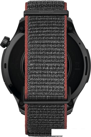 Умные часы Amazfit GTR 4 (черный, с черным нейлоновым ремешком)- фото2