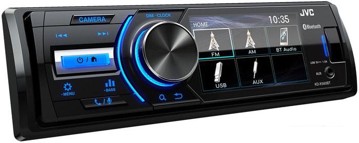 USB-магнитола JVC KD-X560BT- фото2