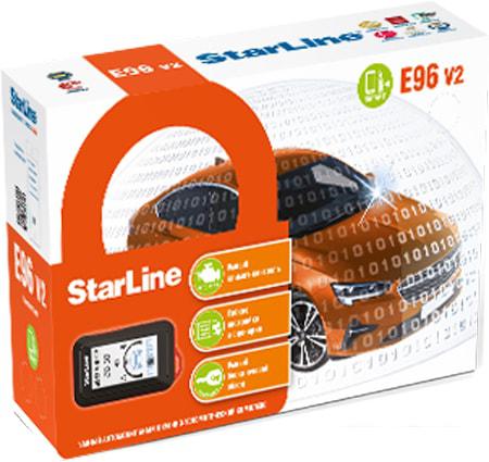 Автосигнализация StarLine E96 BT v2 2CAN+4LIN- фото