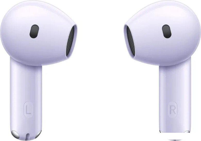 Наушники HONOR Earbuds X6 (сиреневый, международная версия)- фото3