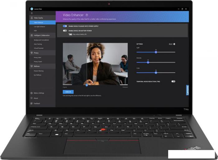 Ноутбук Lenovo ThinkPad T14s Gen 4 Intel 21F7S76C00- фото