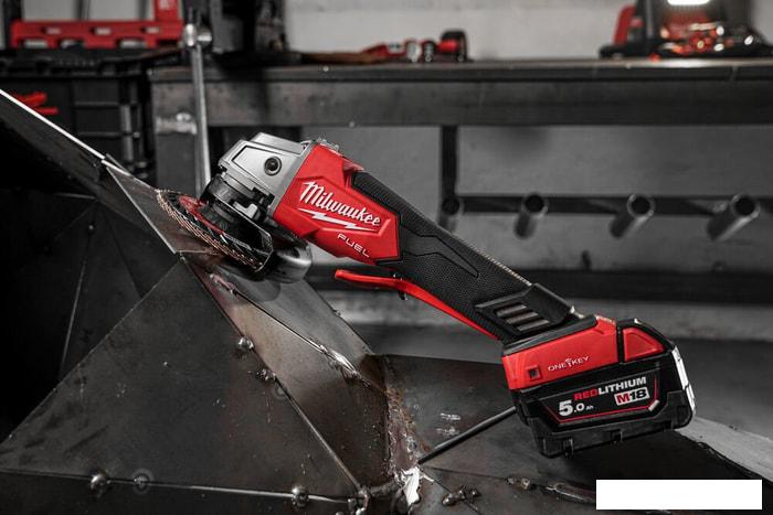 Угловая шлифмашина Milwaukee M18 ONEFSAG125XPDB-0 Fuel One Key 4933478434 (без АКБ)- фото4