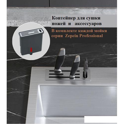 Кухонная мойка Avina Zepein D6550HD- фото3