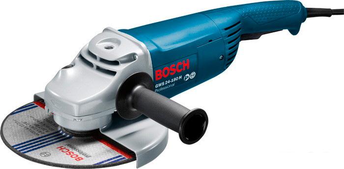 Угловая шлифмашина Bosch GWS 24-180 H Professional [0601883103]- фото