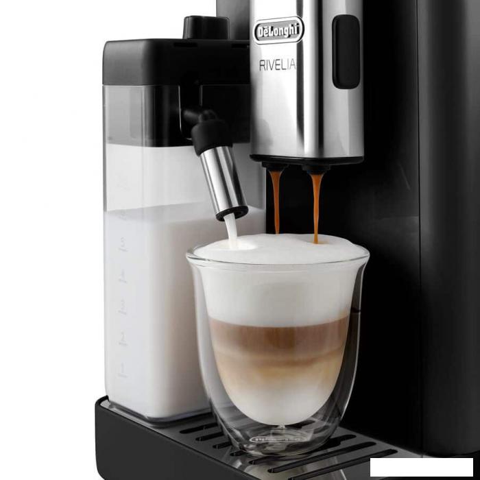 Кофемашина DeLonghi Rivelia EXAM440.55.B- фото3