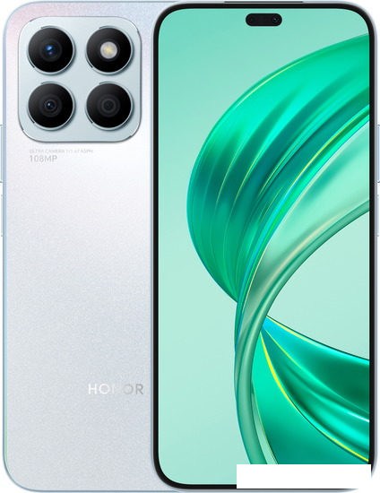 Смартфон HONOR X8b 8GB/256GB международная версия (титановый серебристый)- фото