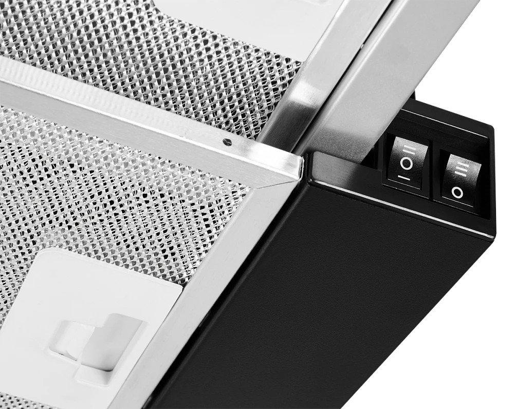 Кухонная вытяжка Monsher LAUTREC 60 Noir Verre- фото3