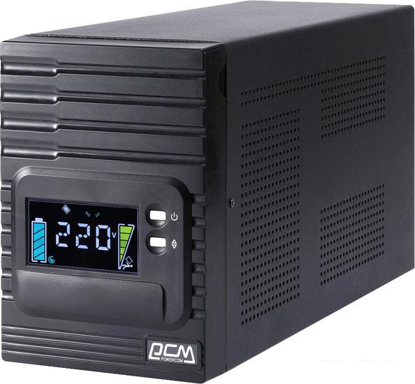 Источник бесперебойного питания Powercom Smart King Pro+ SPT-3000-II LCD- фото