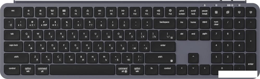 Клавиатура Keychron B6 Pro B6P-K1-RU (серый космос)- фото