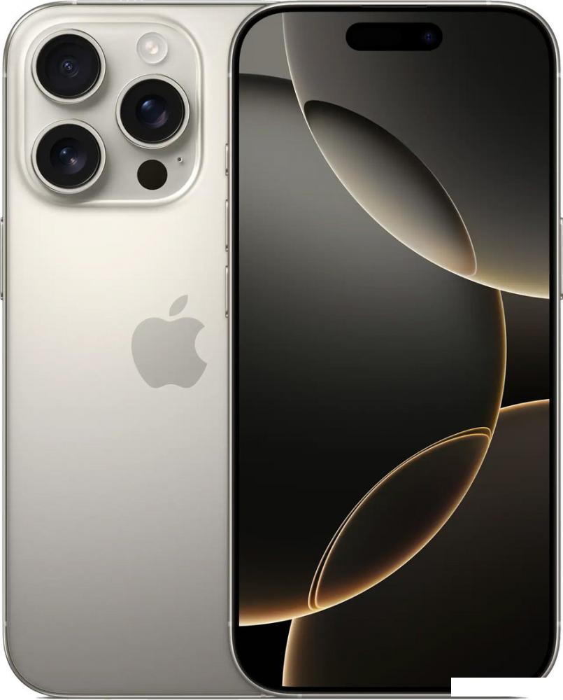 Смартфон Apple iPhone 16 Pro Dual SIM 256GB (природный титан)