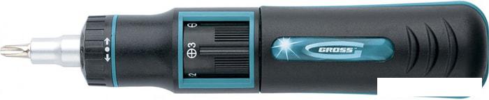 Набор отвертка с битами GROSS 11601 (11 предметов)- фото